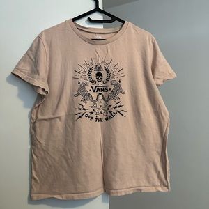 Vans lion tattoo style t-shirt. Women’s XL